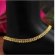 Generic Women's Gold Color Anklets (Free Size: Upto 10&quot;) 