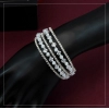 Generic Silver Color Moon Stone Kids Bracelet Adjustable Bracelet
