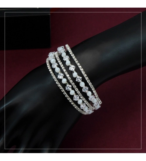 Generic Silver Color Moon Stone Kids Bracelet Adjustable Bracelet