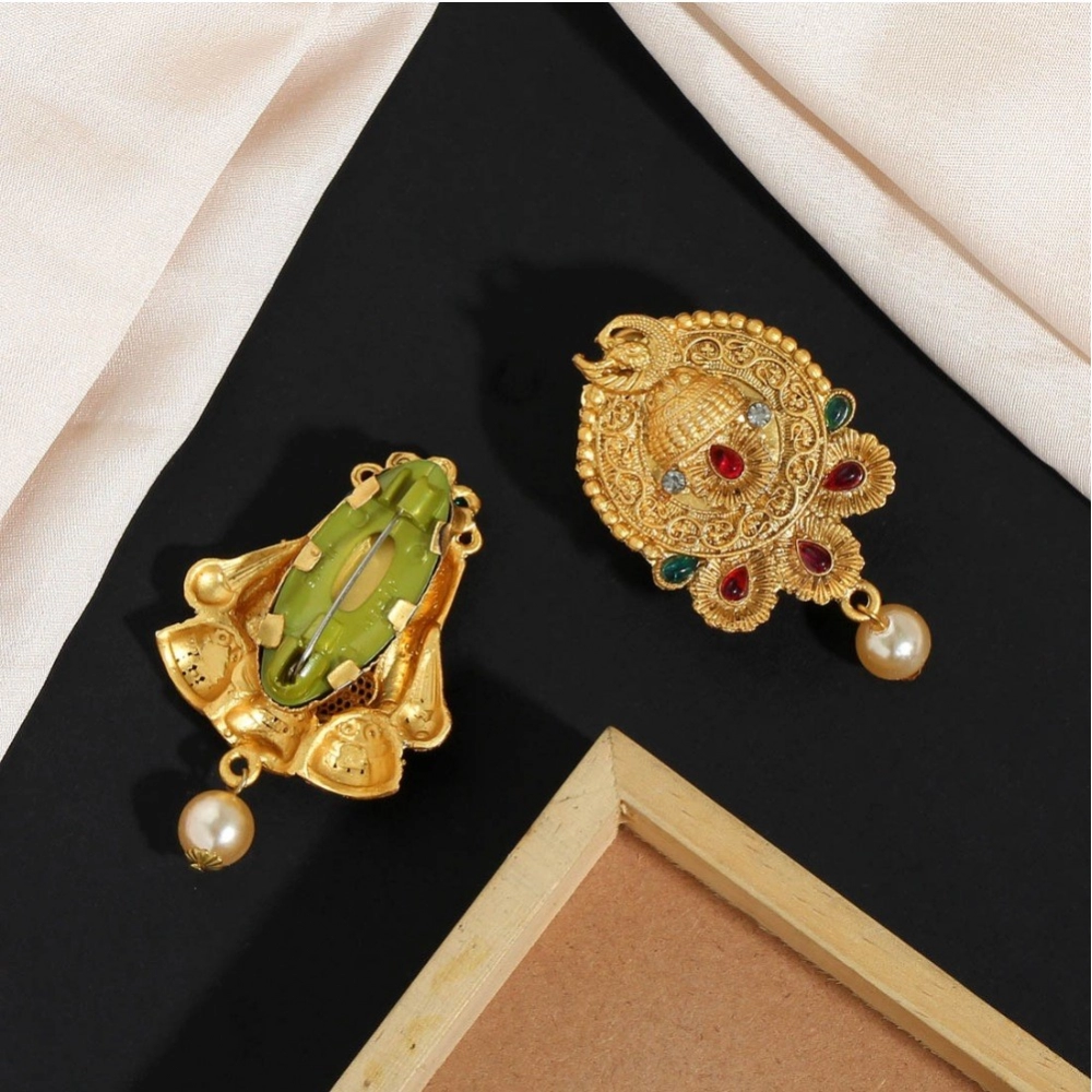 Generic Women's Maroon & Green Color Use Burkha Pin & Dupatta / Saree Pin Combo Of 4 Piece Generic Women's Maroon & Green Color Use Burkha Pin & Dupatta / Saree Pin Combo Of 4 Piece