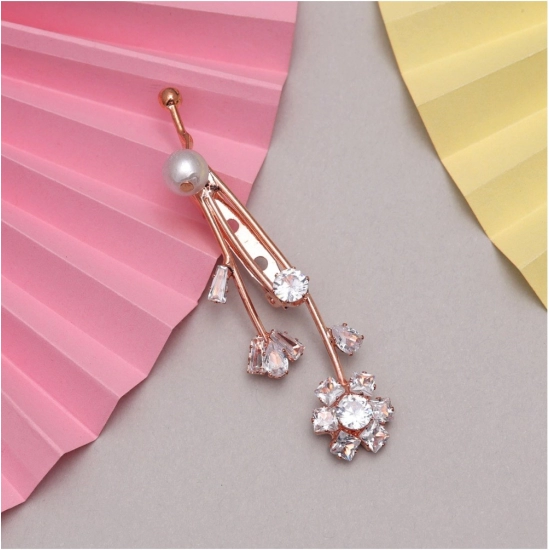 Generic Women's White Color Brooch Use Burkha Pin &amp; Dupatta / Saree Pin 