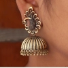 Generic Women's Ethnic Party Wear Oxidised Jhumka Earrings 
