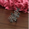 Generic Women's Green Color Oxidised Adjustable Ring 