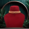 Generic Women's Gold Color Choker Gold Plated Necklace 