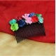 Generic Women's Multi Color Hair Comb Pin 