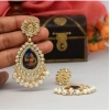 Generic Women's Multi Color Kundan Kundan Earrings 