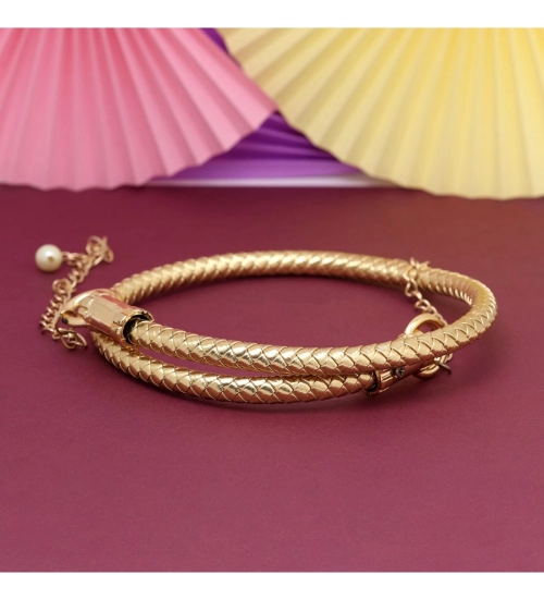 Generic Women's Gold Color Kamarband Waist Belt For Women//Girls Adjustable Chain