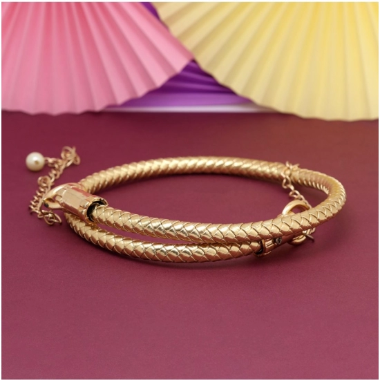 Generic Women's Gold Color Kamarband Waist Belt For Women//Girls Adjustable Chain Generic Women's Gold Color Kamarband Waist Belt For Women//Girls Adjustable Chain