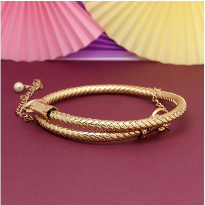 Generic Women's Gold Color Kamarband Waist Belt For Women//Girls Adjustable Chain