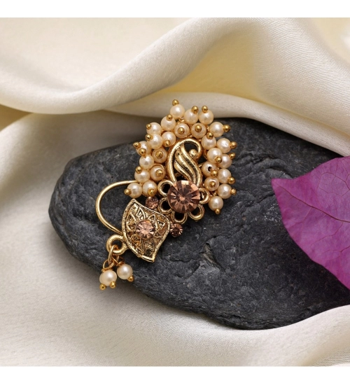 Generic Women's Gold Color Nose Pin 