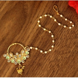 Generic Women's Gold Color Nose Nath 