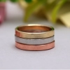 Generic Women's Multi Color 3 Pieces Adjustable Bracelets &amp; Rings 