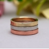 Generic Women's Multi Color 3 Pieces Adjustable Bracelets &amp; Rings 