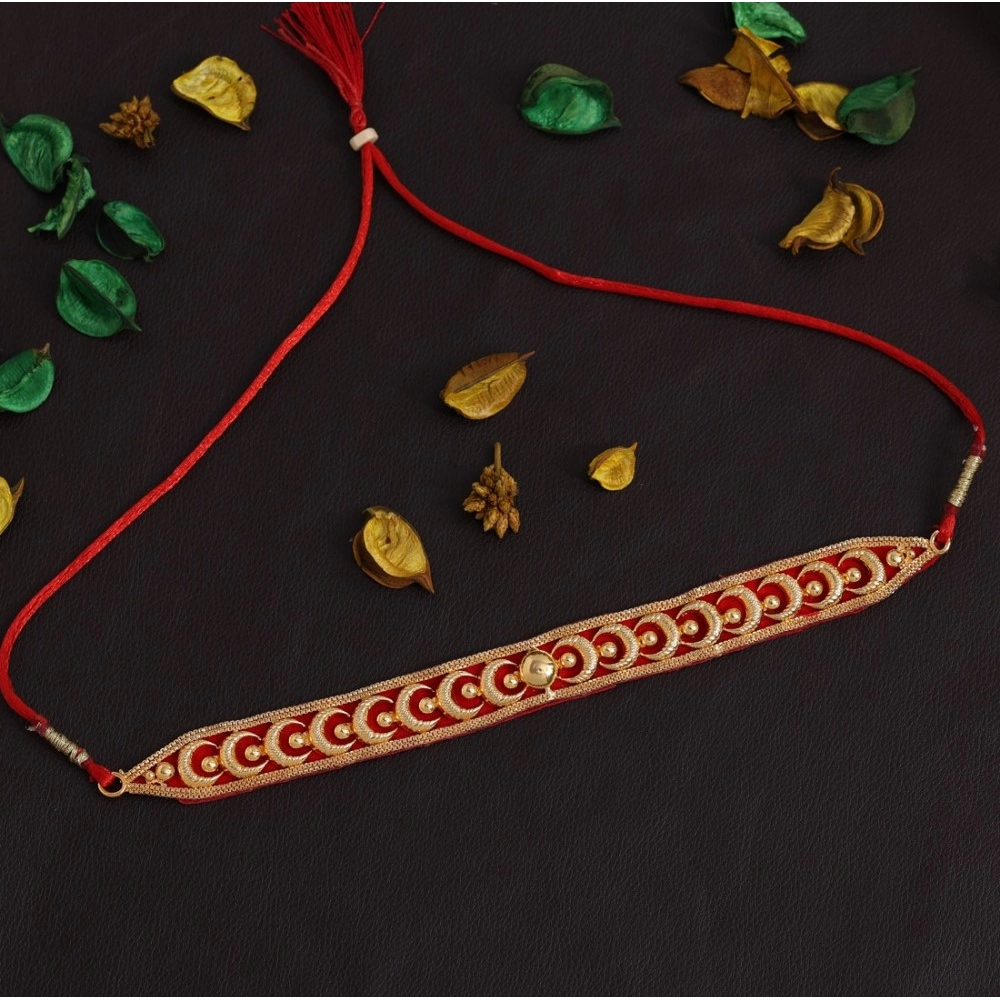 Generic Women's Gold Color Choker Gold Plated Necklace 