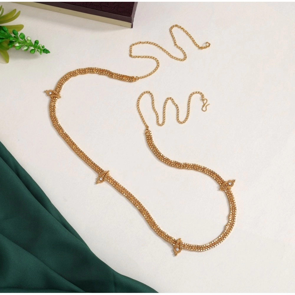 Generic Women's Gold Plated Kamarband Waist Belt For Women//Girls Adjustable Chain