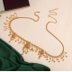 Generic Women's Gold Plated Kamarband Waist Belt For Women//Girls Adjustable Chain