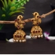 Generic Women's Rani Color Matte Gold Earrings 