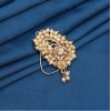 Generic Women's Gold Color Nose Pin 