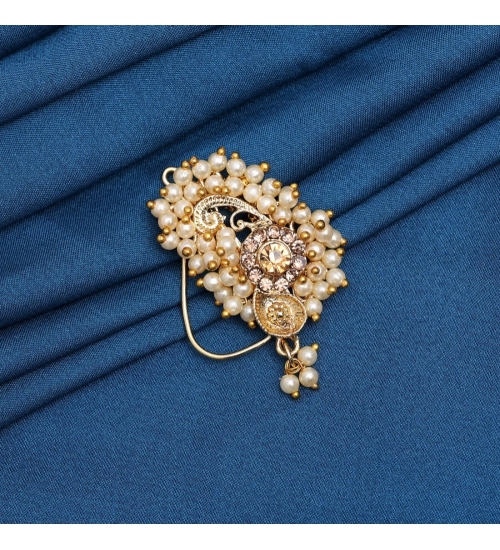 Generic Women's Gold Color Nose Pin 
