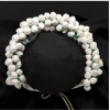 Generic Women's White Color Mogra Gajra For Women Hair Pin 