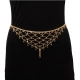 Generic Women's Gold Plated Kamarband Waist Belt For Women//Girls Adjustable Chain