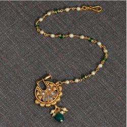 Generic Women's Green Color Nose Nath 