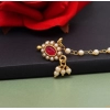 Generic Women's Rani Color Nose Nath 