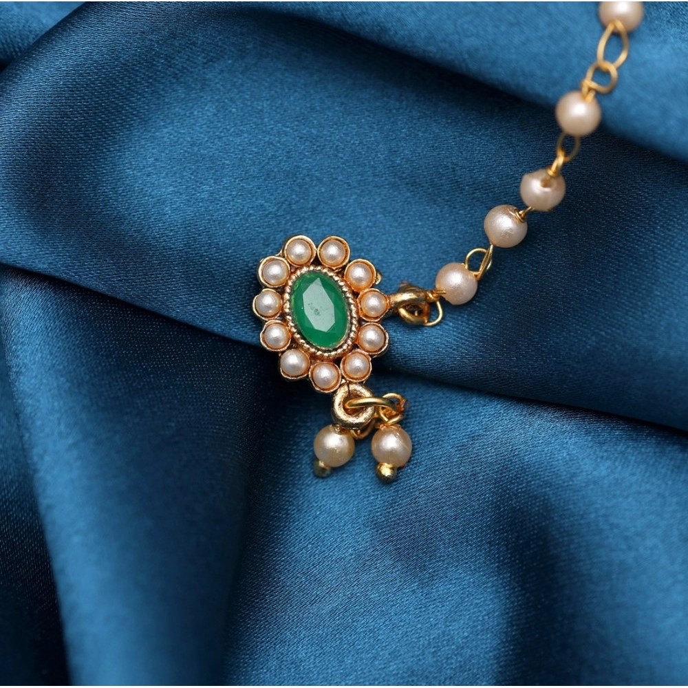 Generic Women's Green Color Nose Nath Generic Women's Green Color Nose Nath