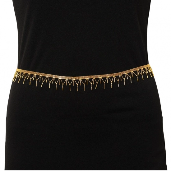 Generic Women's Gold Plated Kamarband Waist Belt For Women//Girls Adjustable Chain Generic Women's Gold Plated Kamarband Waist Belt For Women//Girls Adjustable Chain