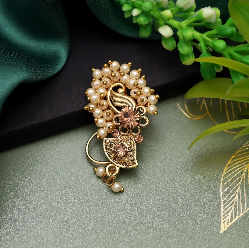 Generic Women's Gold Color Nose Pin 