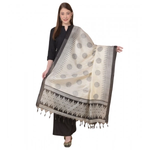 Generic Women's Art Silk Printed Dupatta (Black, Length: 2.25 to 2.50 Mtr) Generic Women's Art Silk Printed Dupatta (Black, Length: 2.25 to 2.50 Mtr)