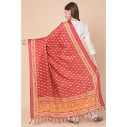 Generic Women's Art Silk Printed Dupatta (Red, Length: 2.25 to 2.50 Mtr) Generic Women's Art Silk Printed Dupatta (Red, Length: 2.25 to 2.50 Mtr)