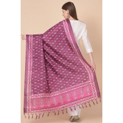 Generic Women's Art Silk Printed Dupatta (Purple, Length: 2.25 to 2.50 Mtr) Generic Women's Art Silk Printed Dupatta (Purple, Length: 2.25 to 2.50 Mtr)
