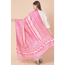 Generic Women's Art Silk Printed Dupatta (Pink, Length: 2.25 to 2.50 Mtr) Generic Women's Art Silk Printed Dupatta (Pink, Length: 2.25 to 2.50 Mtr)