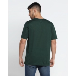 Generic Men's Casual Half Sleeve Printed Cotton Blended Round Neck T-shirt (B.Green) Generic Men's Casual Half Sleeve Printed Cotton Blended Round Neck T-shirt (B.Green)