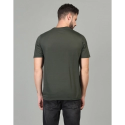 Generic Men's Casual Half Sleeve Solid Cotton Blended Round Neck T-shirt (D.Grey) Generic Men's Casual Half Sleeve Solid Cotton Blended Round Neck T-shirt (D.Grey)