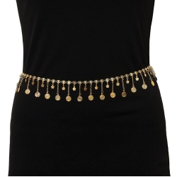 Generic Women's Gold Plated Kamarband Waist Belt For Women//Girls Adjustable Chain