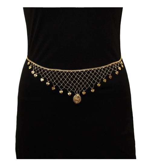 Generic Women's Gold Plated Kamarband Waist Belt For Women//Girls Adjustable Chain
