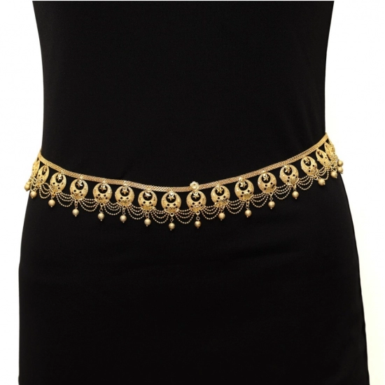 Generic Women's Gold Plated Kamarband Waist Belt For Women//Girls Adjustable Chain Generic Women's Gold Plated Kamarband Waist Belt For Women//Girls Adjustable Chain
