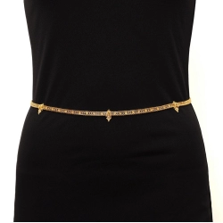 Generic Women's Gold Plated Kamarband Waist Belt For Women//Girls Adjustable Chain