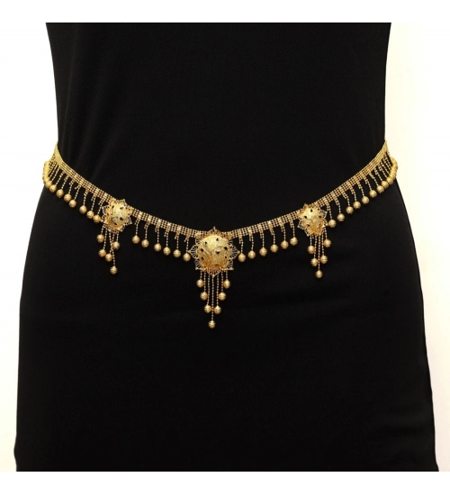 Generic Women's Gold Plated Kamarband Waist Belt For Women//Girls Adjustable Chain