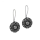 Generic Women's Handmade Indian Traditional Designer Silver Oxidised Stud Brass Earrings 
