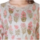 Generic Women's Casual 3/4 Sleeve Printed Rayon Kurti With Palazzo Set (Beige) Generic Women's Casual 3/4 Sleeve Printed Rayon Kurti With Palazzo Set (Beige)