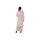Generic Women's Casual 3/4 Sleeve Printed Rayon Kurti With Palazzo Set (Beige) Generic Women's Casual 3/4 Sleeve Printed Rayon Kurti With Palazzo Set (Beige)