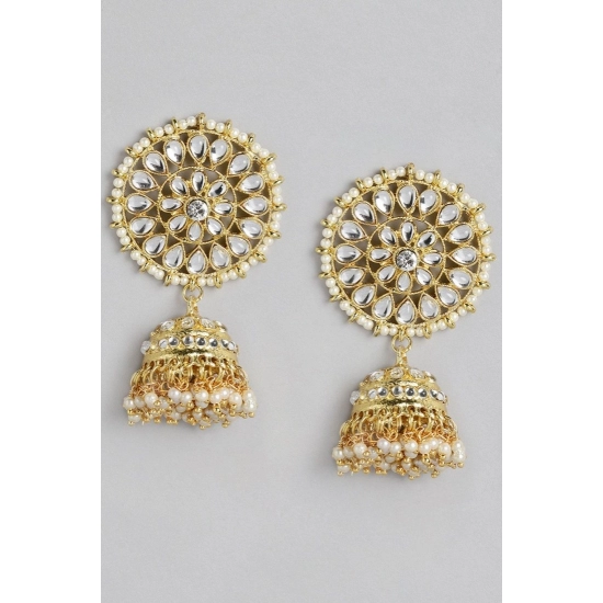 Generic Women's Rose Gold Plated Alloy Earrings (White) Generic Women's Rose Gold Plated Alloy Earrings (White)