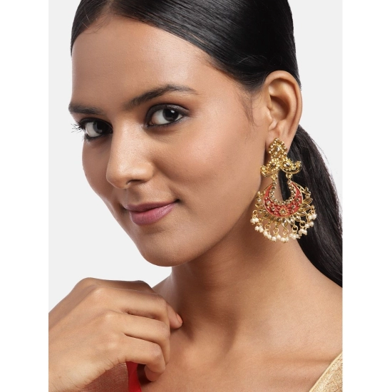 Generic Women's Rose Gold Plated Alloy Earrings (Gold) Generic Women's Rose Gold Plated Alloy Earrings (Gold)