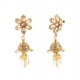 Generic Women's Rose Gold Plated Alloy Earrings (Gold) Generic Women's Rose Gold Plated Alloy Earrings (Gold)