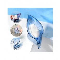 Generic Pack Of_2 Leaf Shape Soap Box Self Draining Bathroom Soap Holder (Assorted)