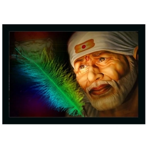 Generic Saibaba Photo Frame (Multicolor)