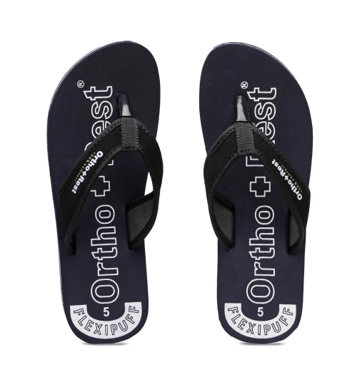 Generic Unisex Rubber Comfortable Orthopedic Doctor Slipper and Flip Flops (Blue)